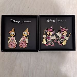 Disney x BaubleBar Minnie Mouse Daisy Duck Halloween Princess and Witch Earrings